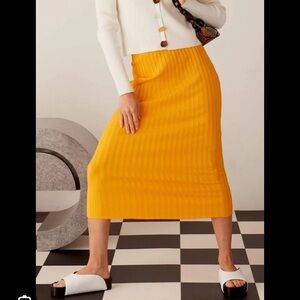 Simon Miller stretch midi skirt (NWOT)